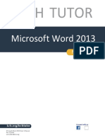 Word 2013 Nivel 1