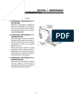 Section 7 Maintenance: Group 1 Operational Performance Test