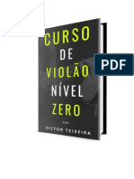 Curso Aprenda Violão Do Zero Ao Avançado Iniciantes PDF