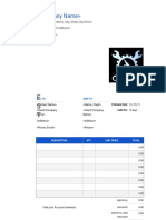 Estimate Template Doc Tilt