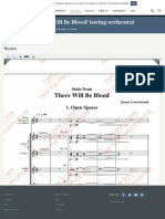 Suite From 'There Will Be Blood' (String Orchestra) : Score