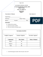 4 Centralized Class IV Math P1