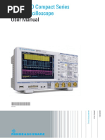 User Manual: HMO Compact Series Digital Oscilloscope