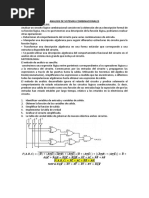 Analisis Diseño Combinacionales Bloques Combinacionales