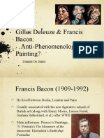 Gilles Deleuze & Francis Bacon: Anti-Phenomenological Painting?