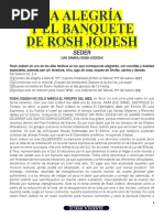 La Alegría y El Banquete de Rosh Jodesh PDF