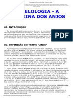 Angelologia, A Doutrina Dos Anjos - Lázaro de Assis