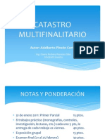 P5. - Catastro Multifinalitario