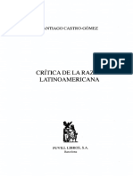 Castro Gomez Santiago - Critica de La Razon Latinoamericana