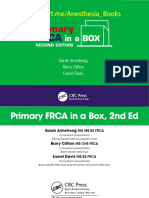 Anesthesia - Books 2019 Primary FRCA in A Box 2nd Edition PDF