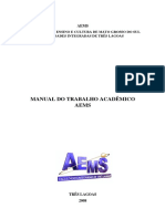 Manual Do Trabalho Acadêmico (Aems 2008)