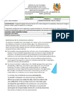 TALLER ESTRUCTURA DE LA CELULA 6° Mayo