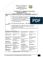 Melc-Based Budget of Lesson in Agri-Crop Production 7/8