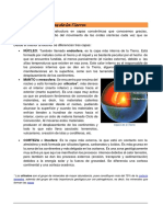 Las Capas de La Tierra y La Atmosfera Semana 1 3bim