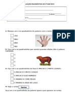 Teste Diagnostico 3 Ano PDF