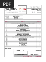 Modelo Factura Excel