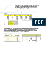 Ejercicios de Distribuciones Discretas