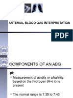 Arterial Blood Gas Interpretation