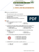 Module 1 Measurement