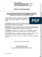 Edital N 194cgcp2019 - Divulga o Resultado Final Da 4 Fase 910