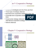 Chapter 9: Cooperative Strategy: Overview