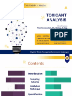 Toxicant Analysis: Yuni Kusumastuti, ST., M.Eng., D.Eng