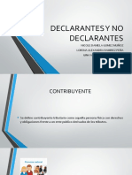 Declarantes y No Declarantes