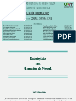 30062020-Prsentacion (Quimiostato Con Ecuación de Monod) - Unidad Ii