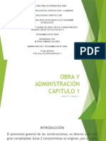 Obra y Administración Capitulo 1