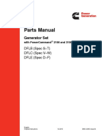 Cummins DFLB DFLC DFLE Generator Set Parts Manual