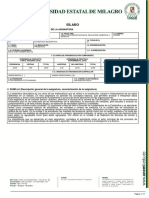 Silabo Completo Materia ''Estadistica Descriptiva''-4to Semestre-Unemi.