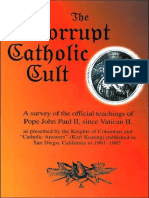 The Corrupt Catholic Cult - Dr. Peter S. Ruckman 47 Pgs