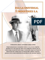 Fundador de La Empresa Universal Sweet Industries S.A.