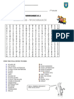 Greetings - Wordsearch: Worksheet #2