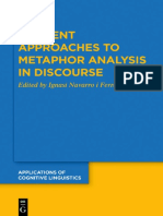 Current Approaches To Metaphor Analysis in Discourse PDF