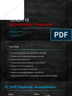 TESDA-10: Scholarship Programs