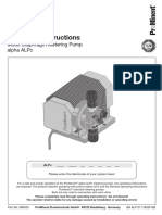 Operating Instructions: Motor Diaphragm Metering Pump Alpha Alpc