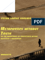 Sorgner - Metaphysics Without Truth On The Importance of Consistency Within Nietzsche's Philosophy - Marquette University PDF