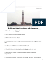 Pakistan Quiz