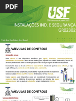 Aula 9 - Dimensionamento de Equipamentos Indistriais Parte 4 - Válvulas de Controle