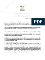 Nota Técnica CFP 07.2019