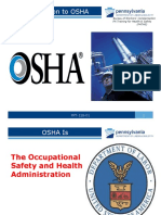 Introduction To OSHA: Bureau of Workers' Compensation PA Training For Health & Safety (Paths)