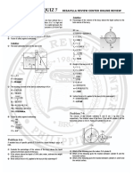 Solutions For Quiz 7: Problem 1-3