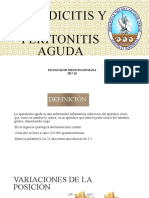 Apendicitis y Peritonitis Aguda