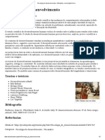 Psicologia Do Desenvolvimento - Wikipédia, A Enciclopédia Livre PDF