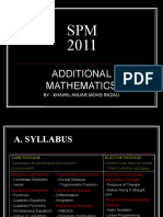 SPM Add Math Presentation