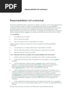 Responsabilidad Civil Contractual