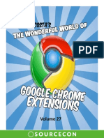 The Wonderful World of Chrome Extensions Volume 27