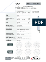 Outdoor Omni-Directional Antenna: ISO 9001 Certified