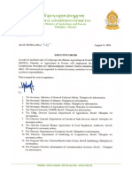 BAFRA - Revised Export Certification Procedure For Ophiocordyceps Sinensis-2014